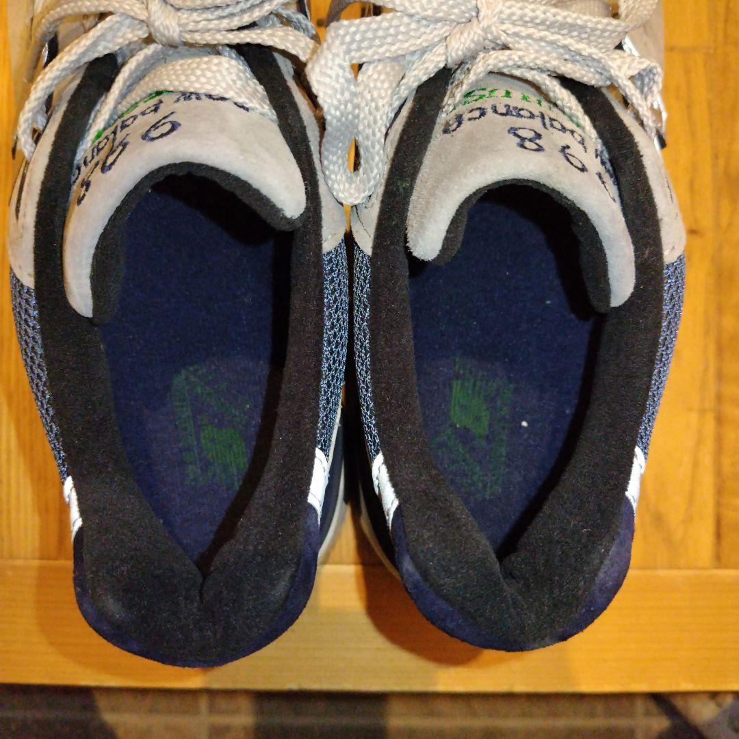New Balance 998 グレー/ネイビー