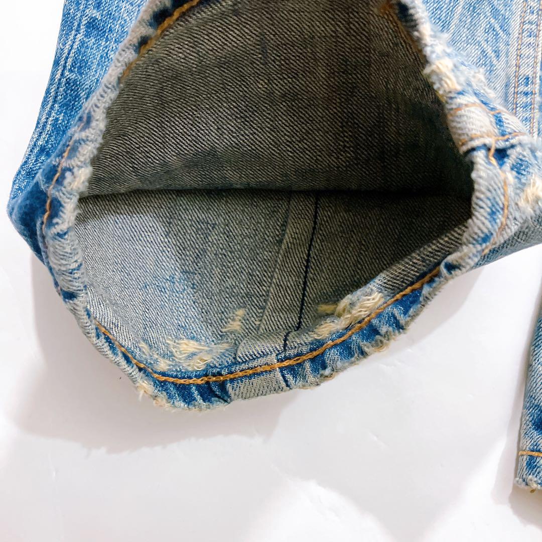 【逸品】デンハム　日本製　セルビッチ　デニムW33 grade slim jaf