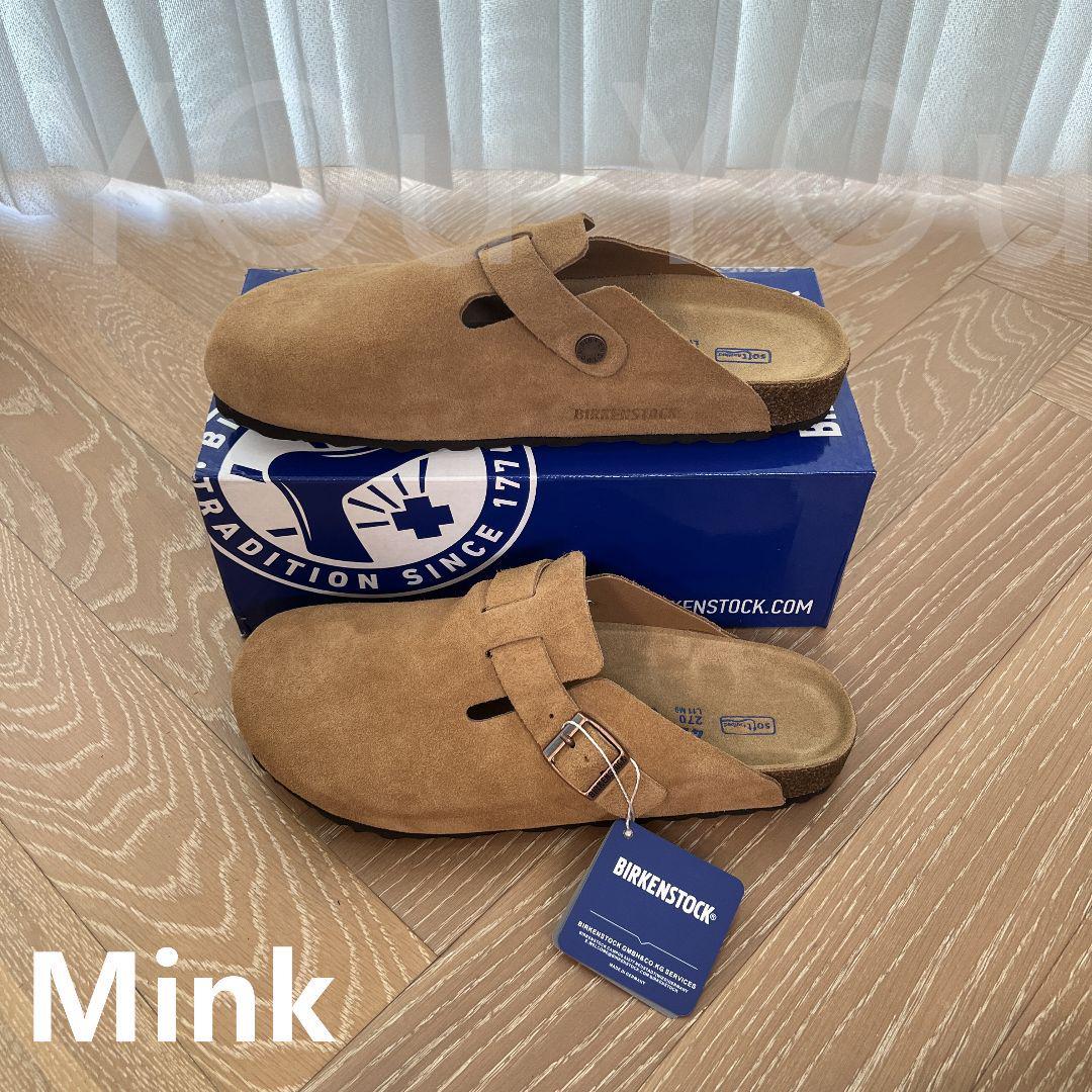 BOSTON BIRKENSTOCK ビルケンシュトック サンダル ミンク 男 7,200円