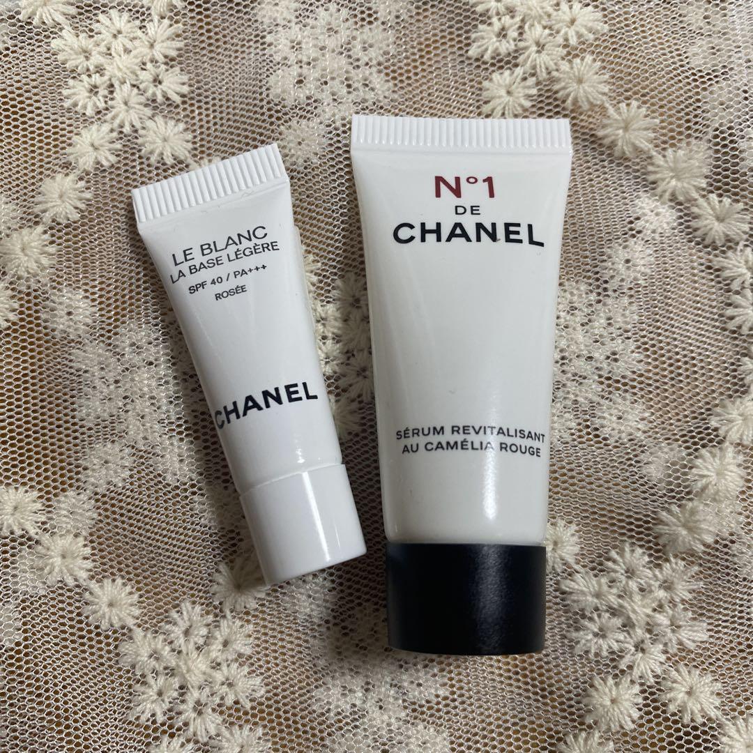 トライアルセット・サンプル CHANEL LE BLANC LE BLANC CHANEL化粧品サンプルセット - メルカリ