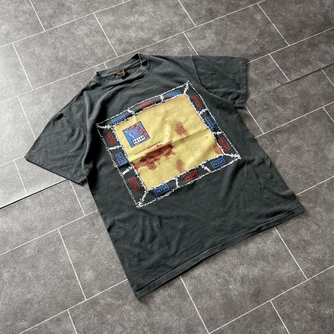 nine inch nails the downward spiral tシャツ