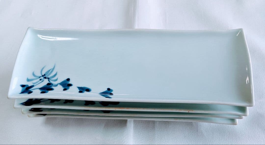 まとめ買いでお得 有田焼 親峯 角皿 4枚セット sonrimexpolanco.com