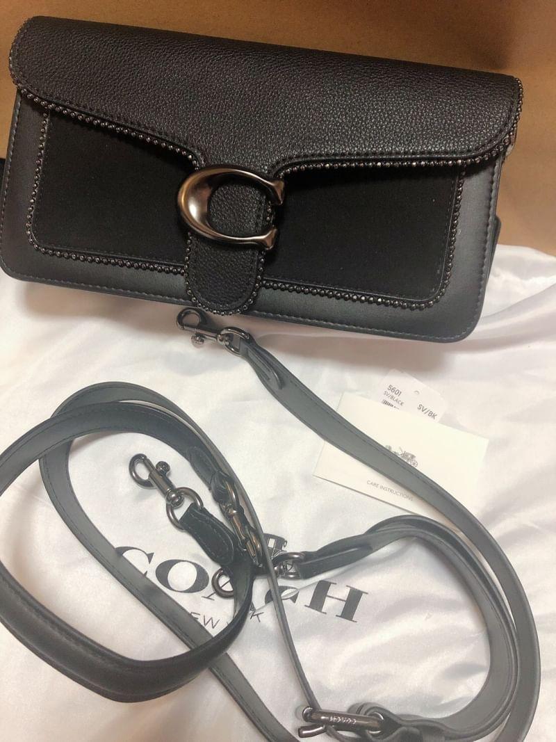 本物保証人気SALE 即日発送 COACH タビー ショルダーバッグ 26 ウィズ ビーズチェーン vjbIA-m11137428356 2022定番人気