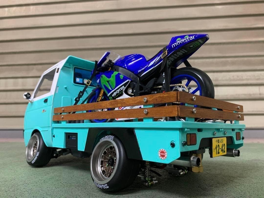 WPL D22 ハイゼット 軽トラ ドリフト ブラシレス etc... カスタム WPL D22 ハイゼット 軽トラ ドリフト ブラシレス etc... カスタム