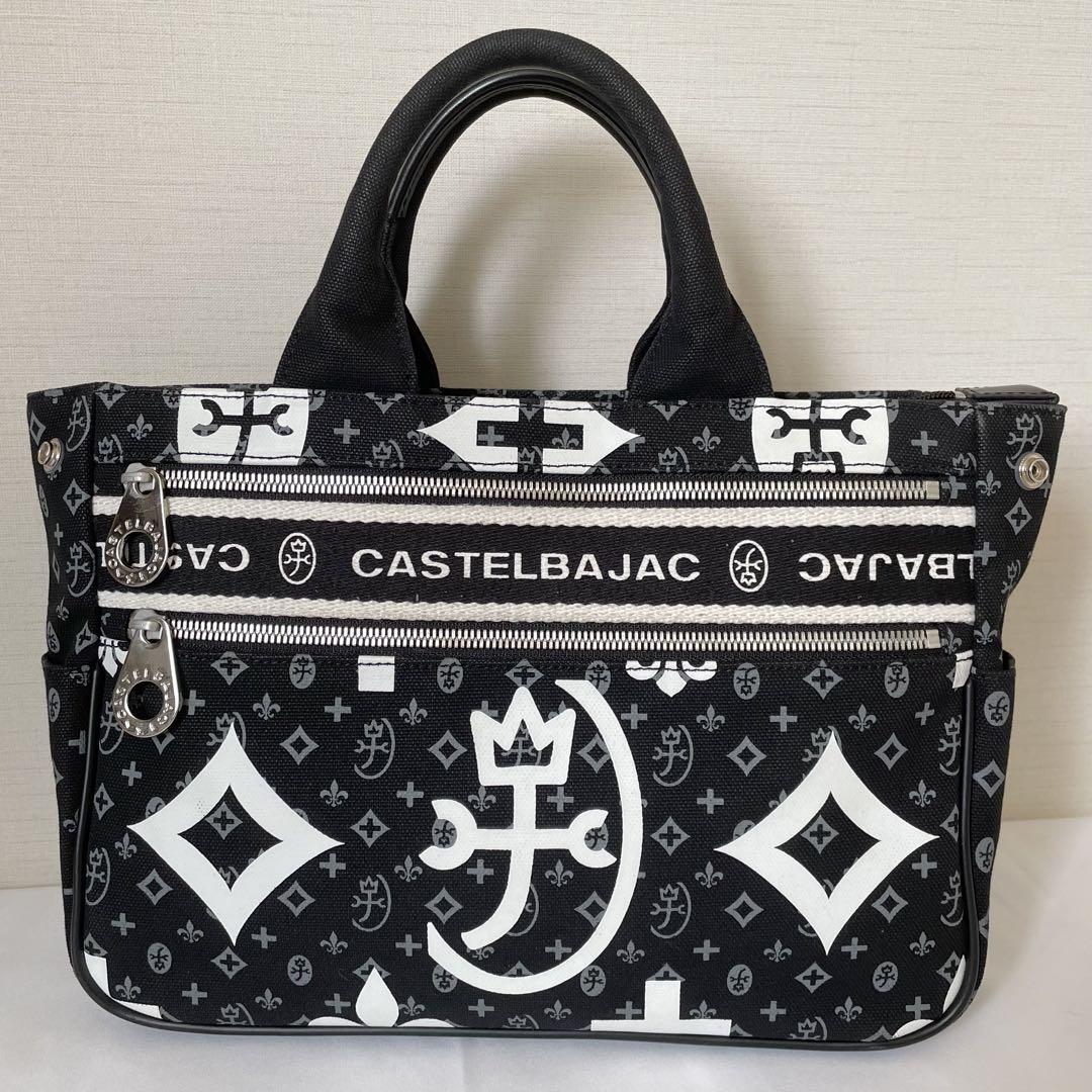 カステルバジャック ゴルフカートバッグ モノグラム ロゴ