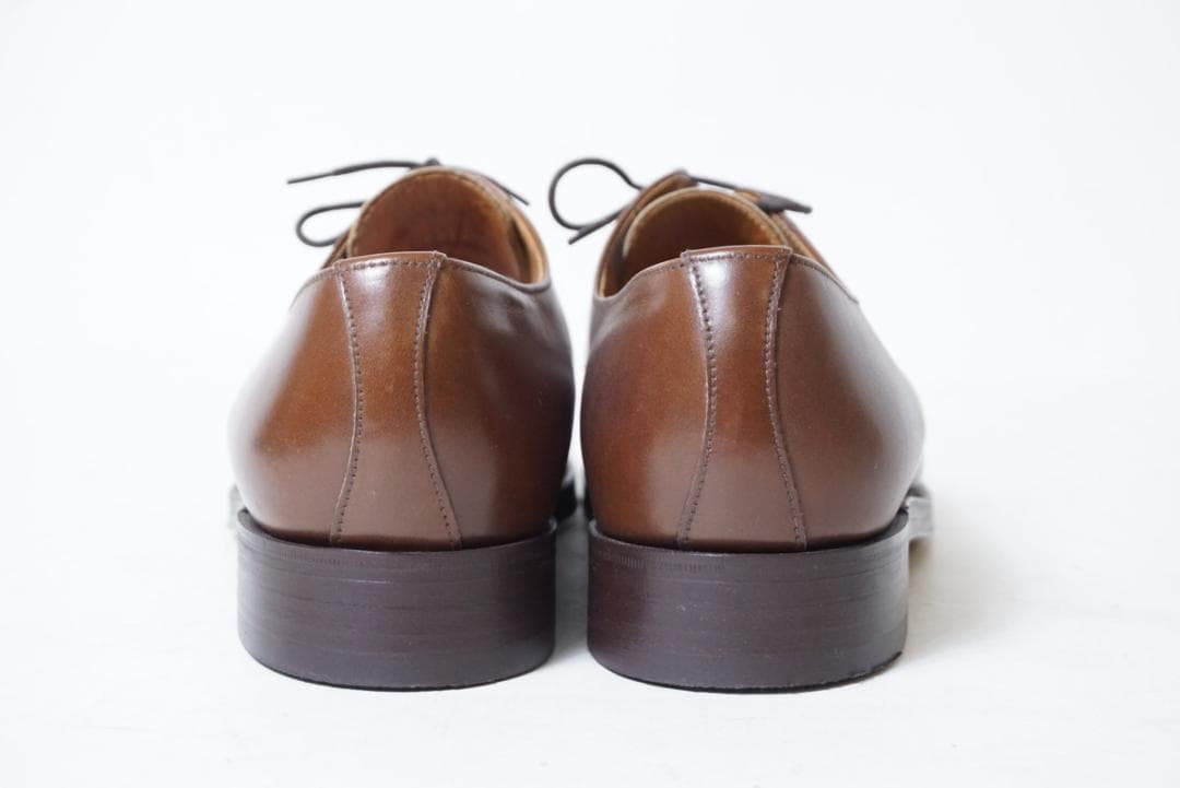 未使用イギリス製アルフレッド サージェント Uチップ レザーシューズ