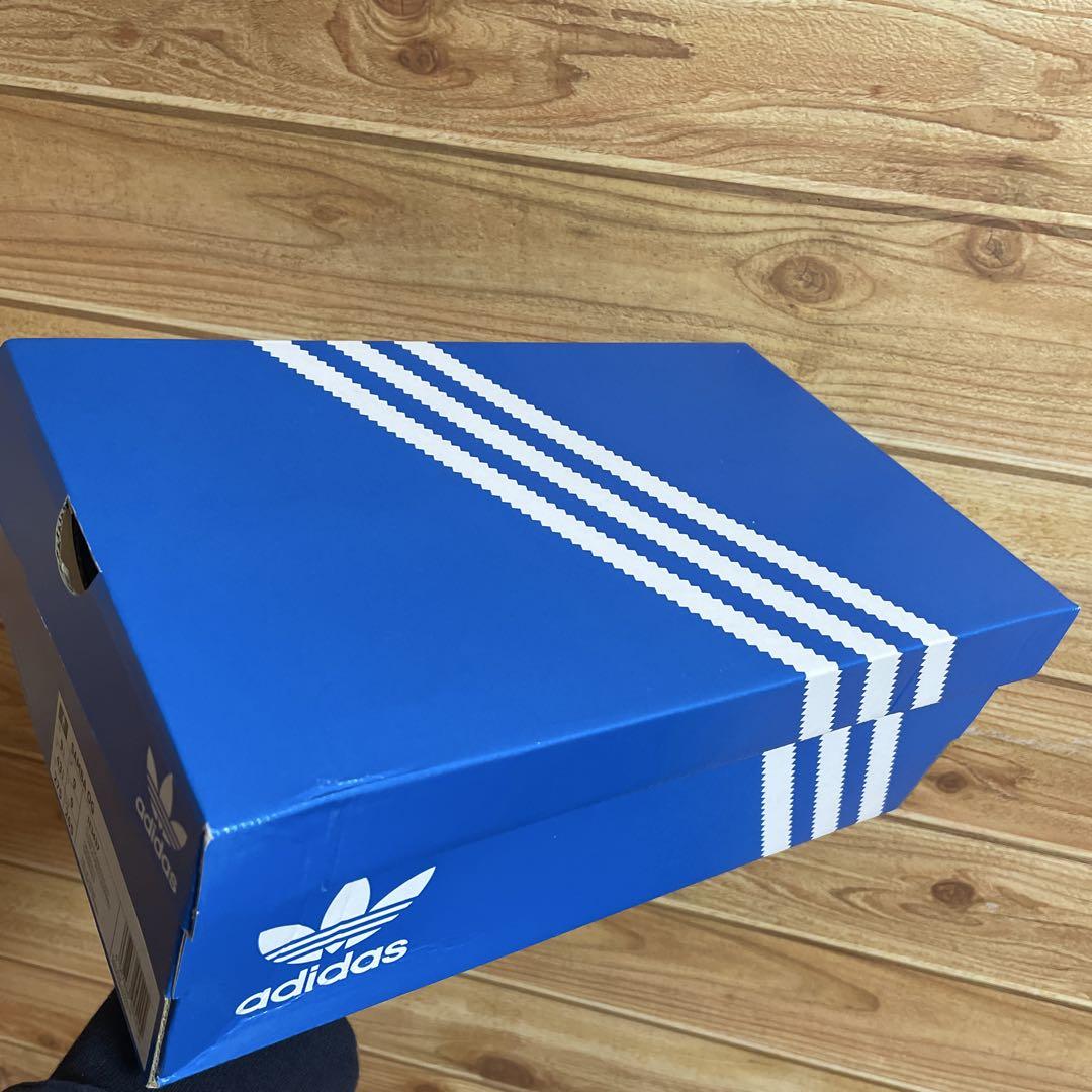 adidas Samba ホワイト/グリーン27.5センチ
