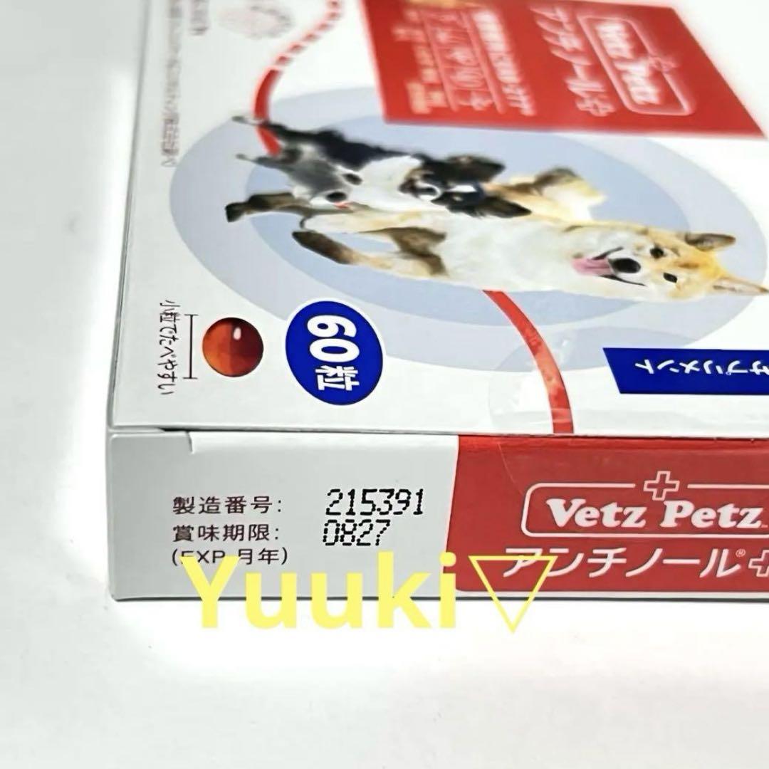 新品　アンチノール プラス 犬用 60粒 1箱 Amazon | 【動物病院推奨】【公式】アンチノール プラス 犬