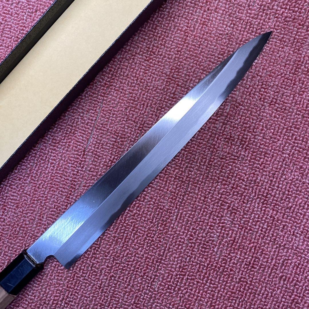 青二鋼　柳刃包丁　270㎜ 9寸