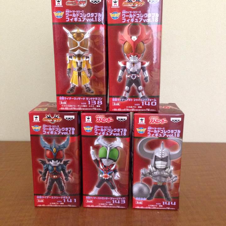 未使用・未開封品)仮面ライダーシリーズ ワールドコレクタブル