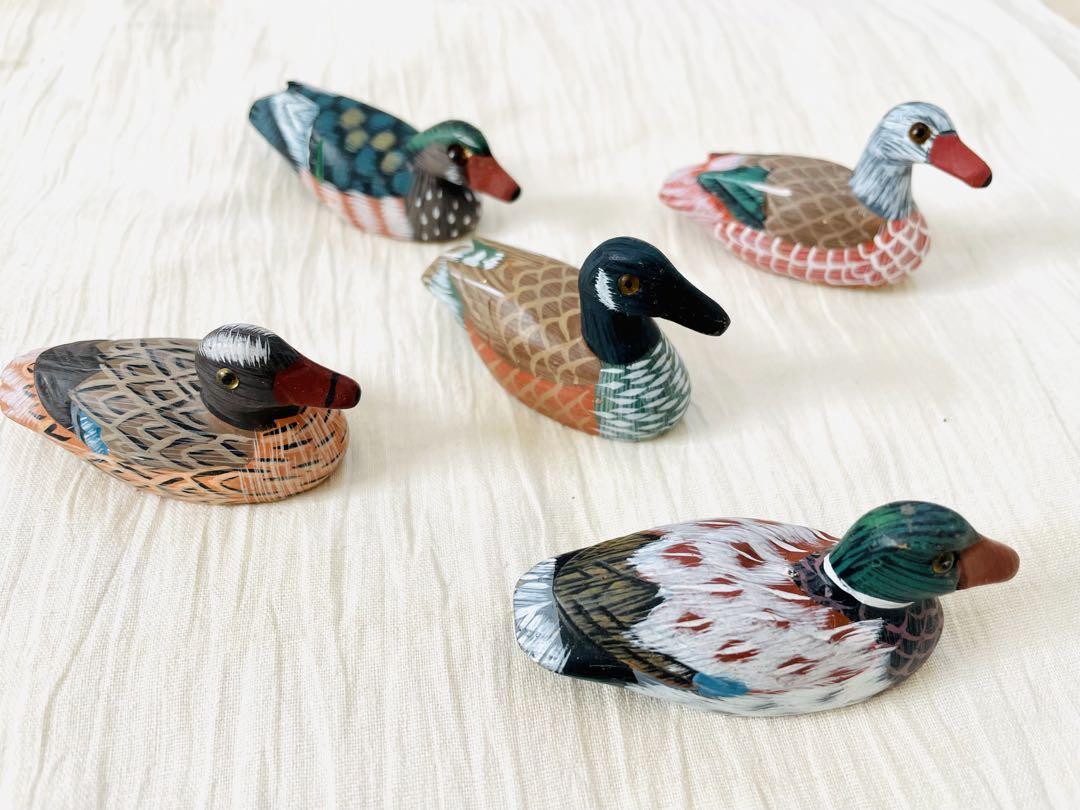 [山中漆器] 水鳥の箸置き5個セット