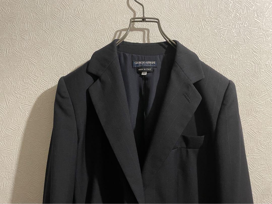 イタリア製 GIORGIO ARMANI CLASSICO 1B ジャケット - メルカリ