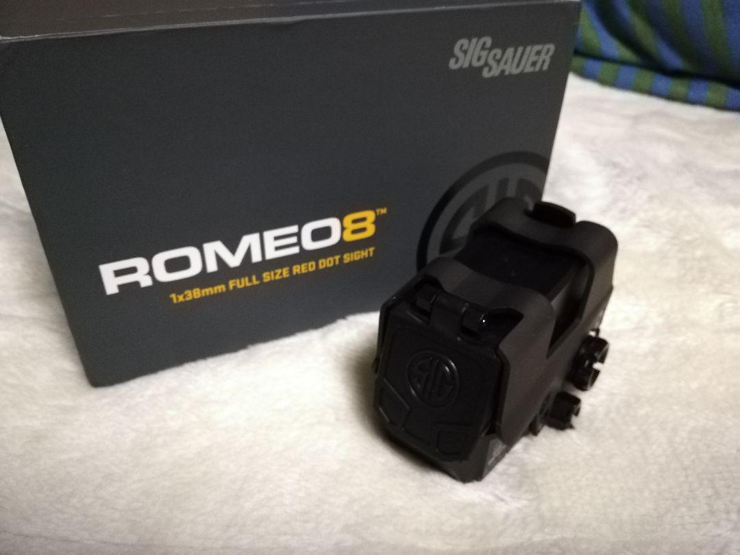 実物　sig sauer romeo8t　ドットサイト　mcx