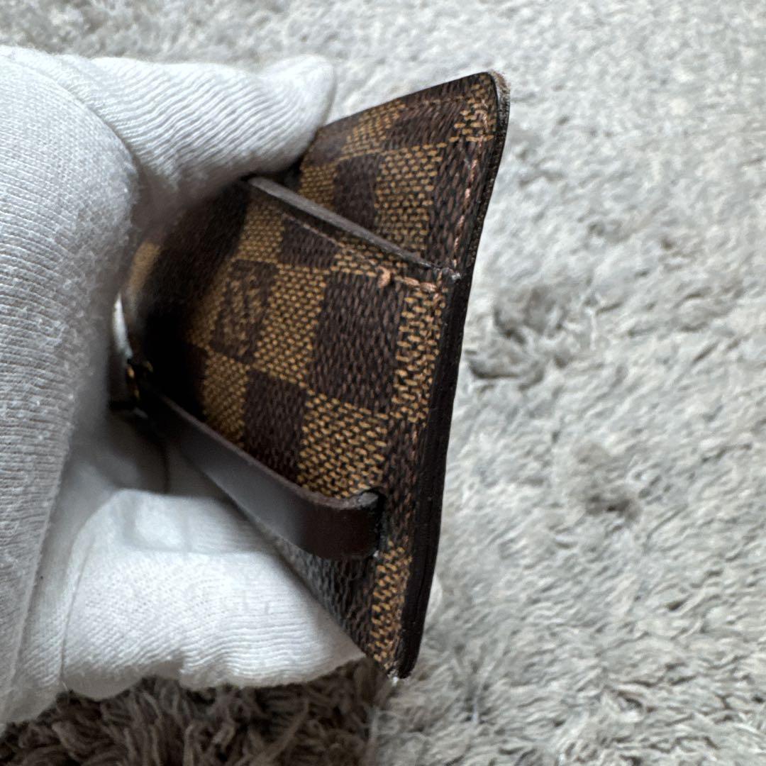 LOUIS VUITTON ルイヴィトン クロシェットPM エベヌ キーケース