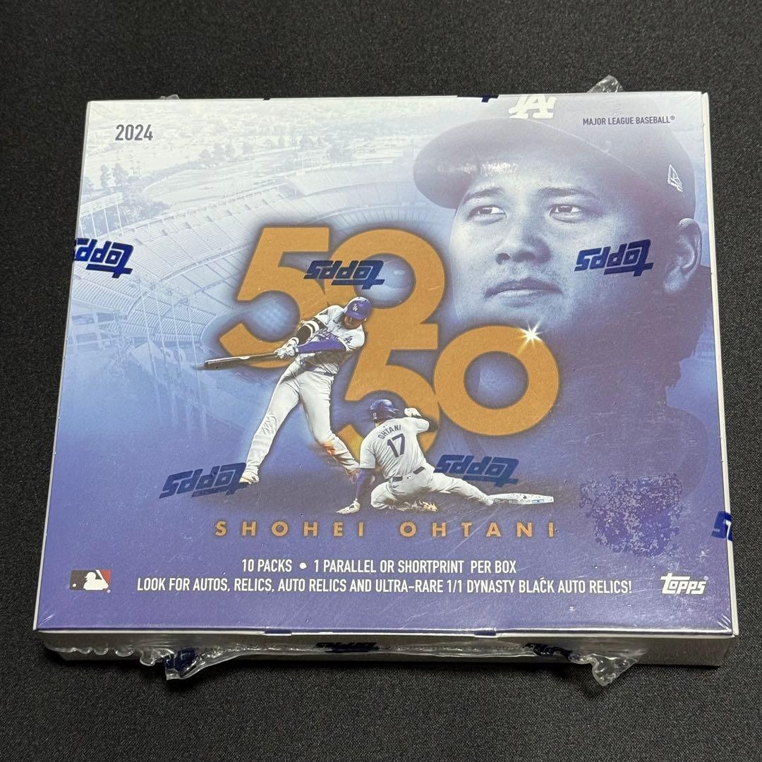【新品未開封】2024 Topps 50/50 大谷翔平 Box トレカ