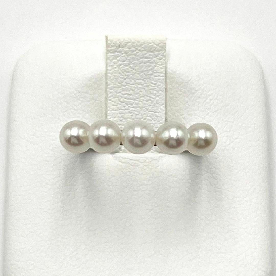 【9号・ベビーパール】タサキ　TASAKI　指輪　リング　真珠　ホワイトゴールド
