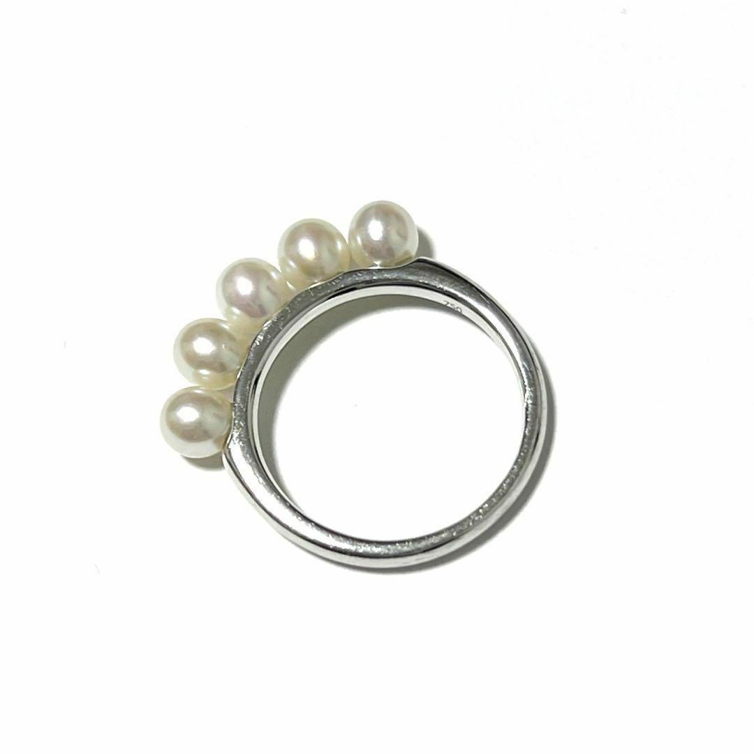 【9号・ベビーパール】タサキ　TASAKI　指輪　リング　真珠　ホワイトゴールド
