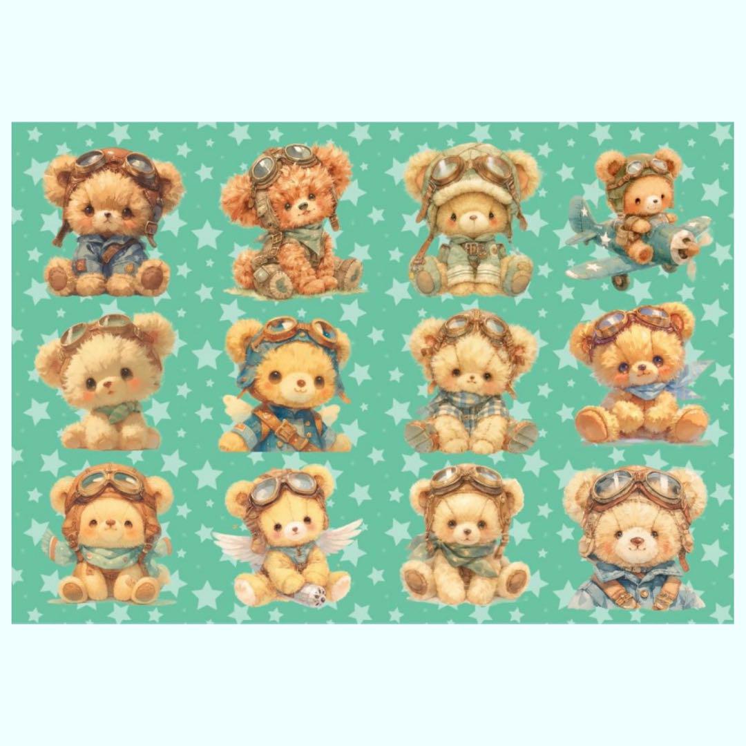 コラージュペーパー デザインペーパー 素材シート コラージュ素材 101