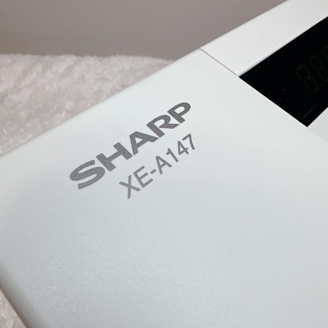 美品　SHARP　シャープ　レジスター　XE-A147　キー　ロール紙付き