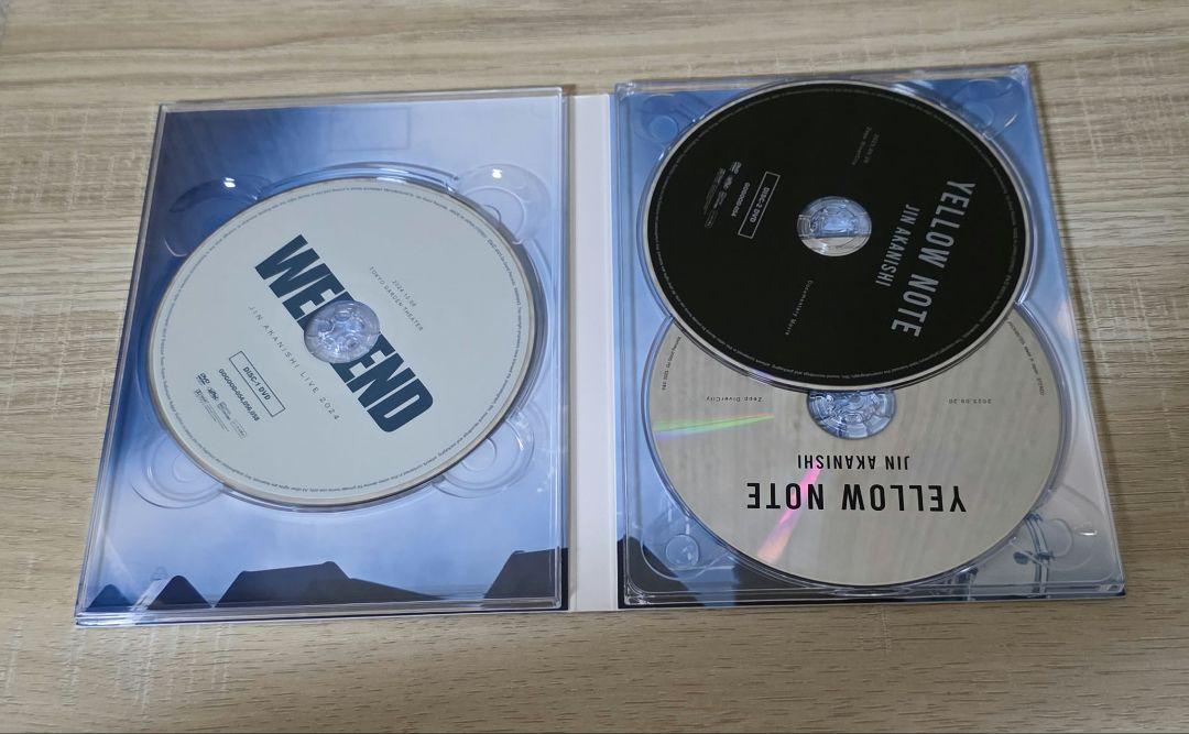 赤西仁 LIVE 2024 WEEKEND DVD 特別仕様限定盤 新品 未開封 JIN AKANISHI LIVE 2024 “WEEKEND” 【特別仕様限定盤】(2DVD+CD+