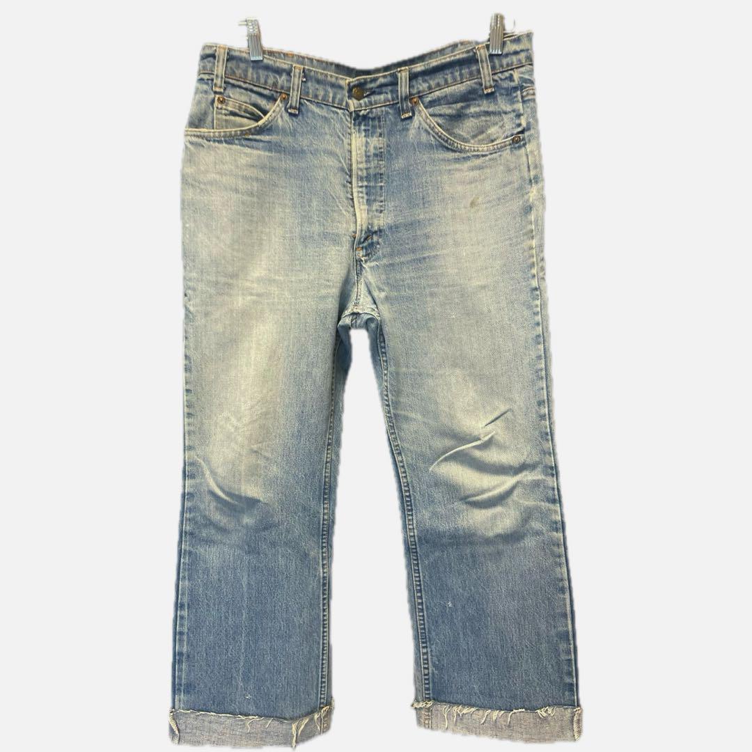 70s levi's 66後期　usa製 66後期】70s Levi's684 USA製 ベルボトム ヴィンテージ - メルカリ