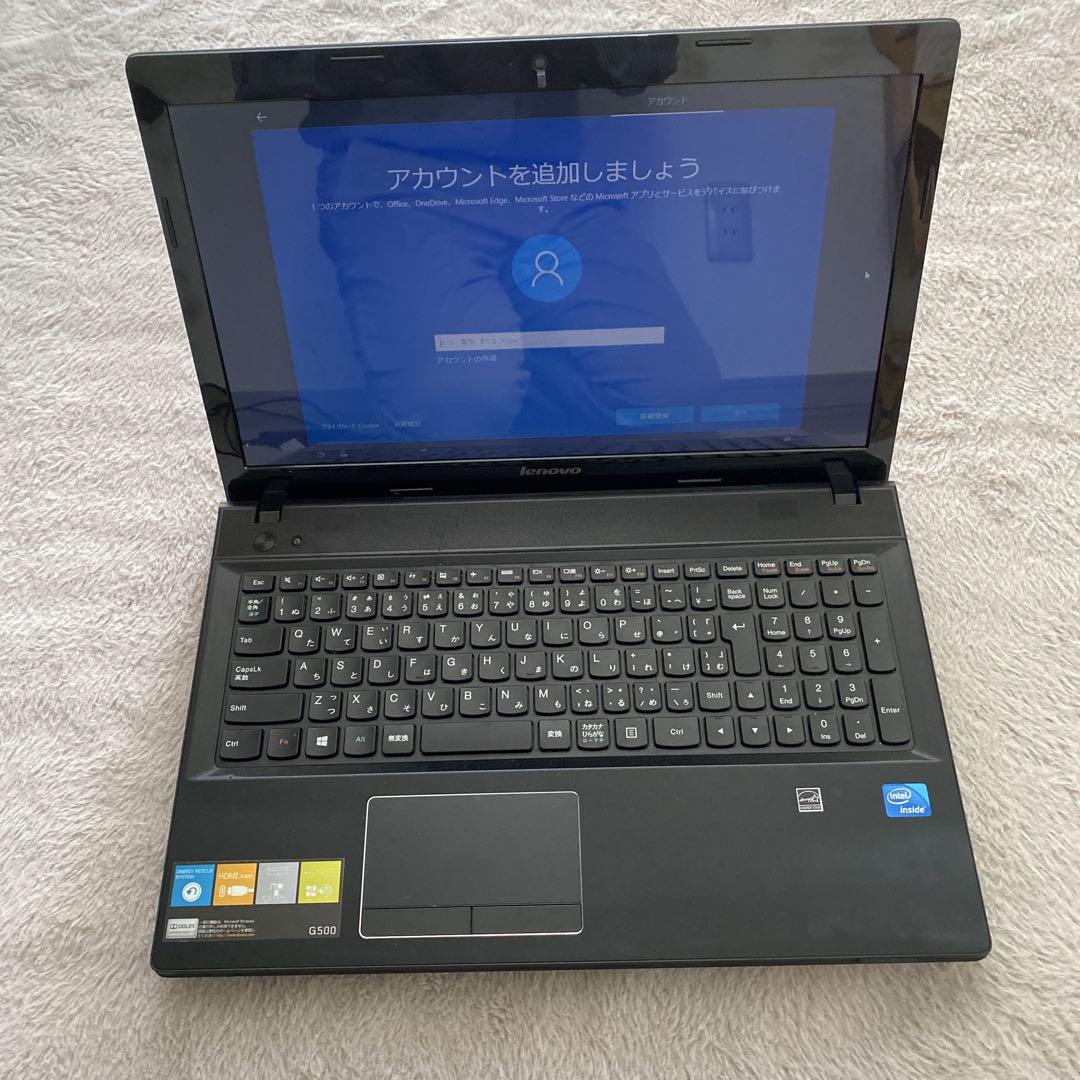Lenovo - ■美品ノートPC■Lenovo G500■ レノボ、15.6型エントリーノート「Lenovo G500/G500s Touch