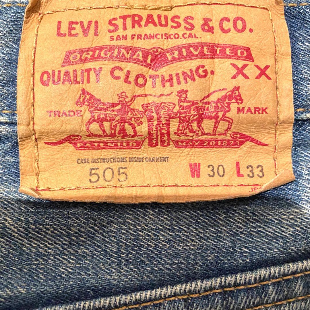 ★リーバイス Levi's505★ダメージペイント★デニム★ ジーンズ