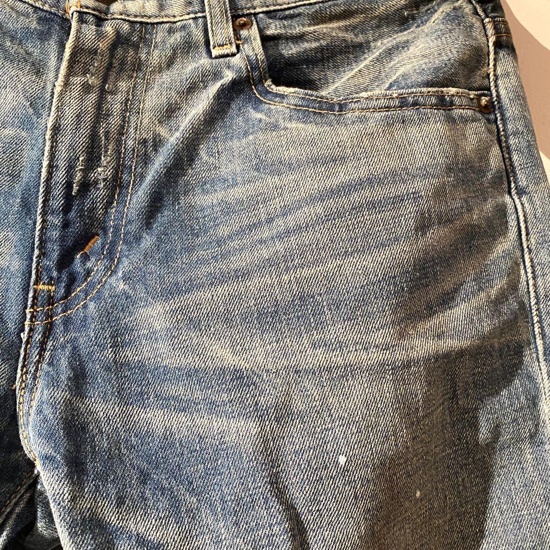 ★リーバイス Levi's505★ダメージペイント★デニム★ ジーンズ