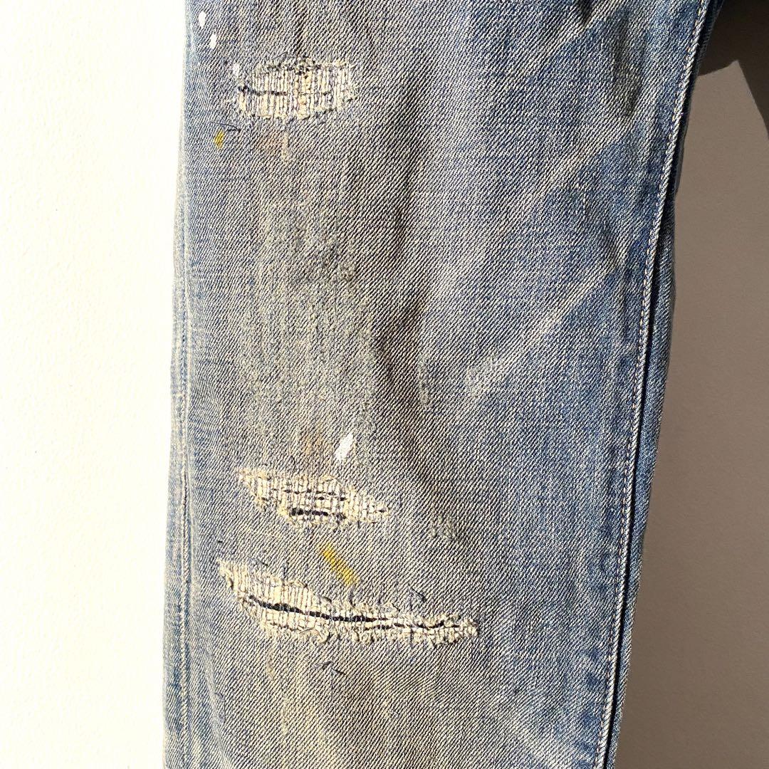 ★リーバイス Levi's505★ダメージペイント★デニム★ ジーンズ
