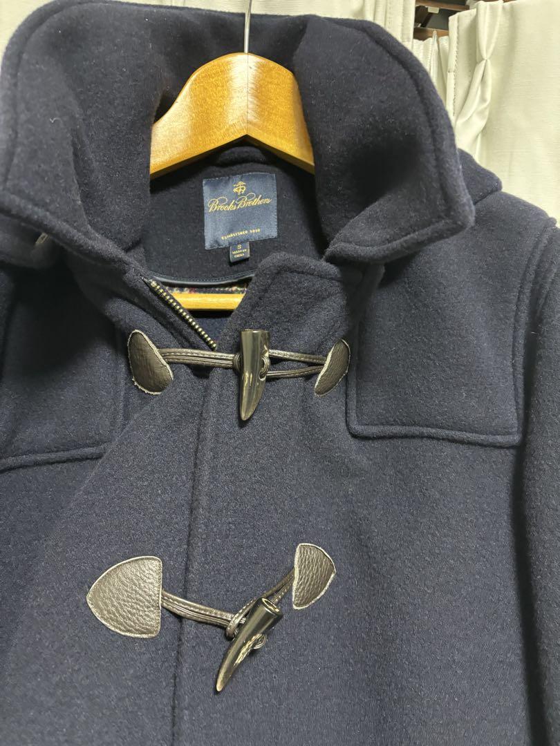 Brooks Brothers ダッフルコート S ネイビー　水牛角トグル