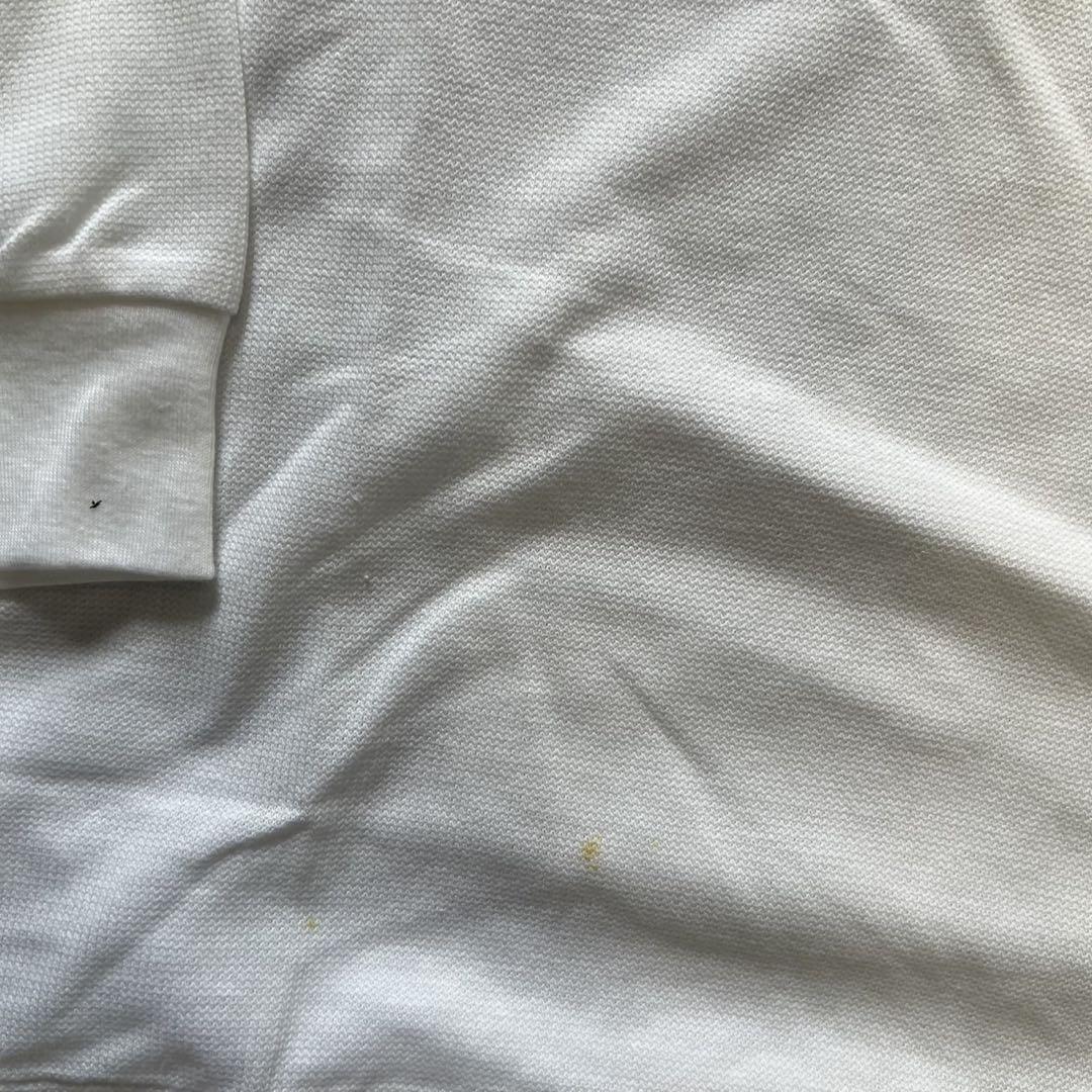 S@ 90s NIKE ナイキ　ロンT 長袖　ロゴ　コットン　デッドストック