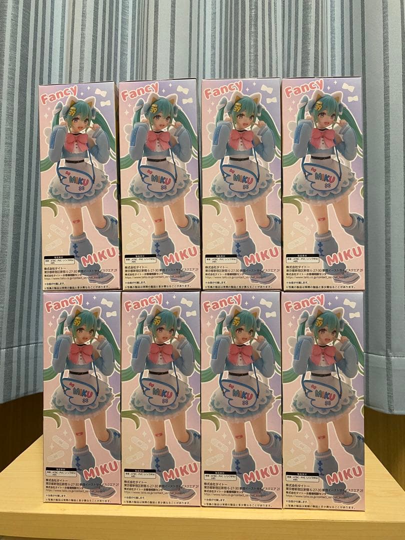 初音ミク Fashion フィギュア Fancy 8体セット 初音ミク Fashion フィギュア Fancy 8体セット