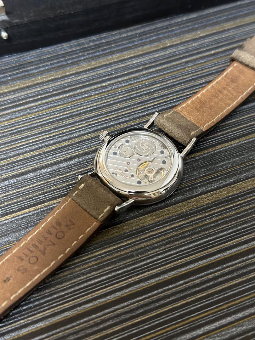 【最終値下げ】NOMOS Ludwigノモス ラドウィッグ33 裏スケ スモセコ