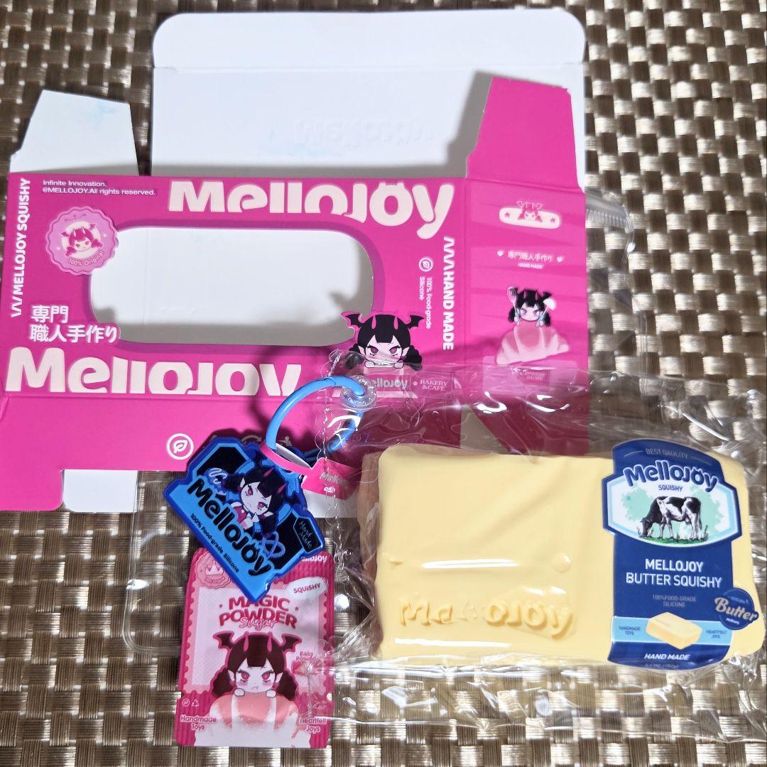 ば*ー様 Mellojoy メロジョイ スクイーズ バター ぱんぱんパン
