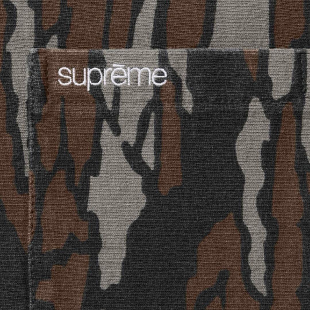 Supreme S/S Pocket Tee Trebark Camo XL - メルカリ