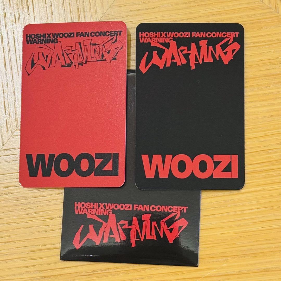 時間限定 ウジ WARNING セブチ carat zone トレカ付き HOSHI x WOOZI WARNING CARAT ZONE WOOZI - メルカリ