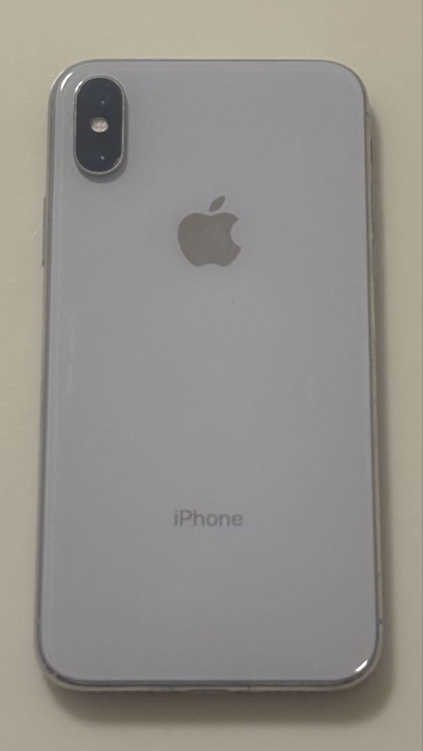 Apple iPhone X シルバー 本体 画面ひび・液晶漏れあり Apple iPhone X シルバー 本体 画面ひび・液晶漏れあり