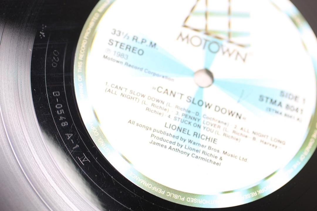 【返品不可】 Lionel メルカリ - ドイツ盤LP初期プレス DOWN SLOW CAN'T Riche 洋楽