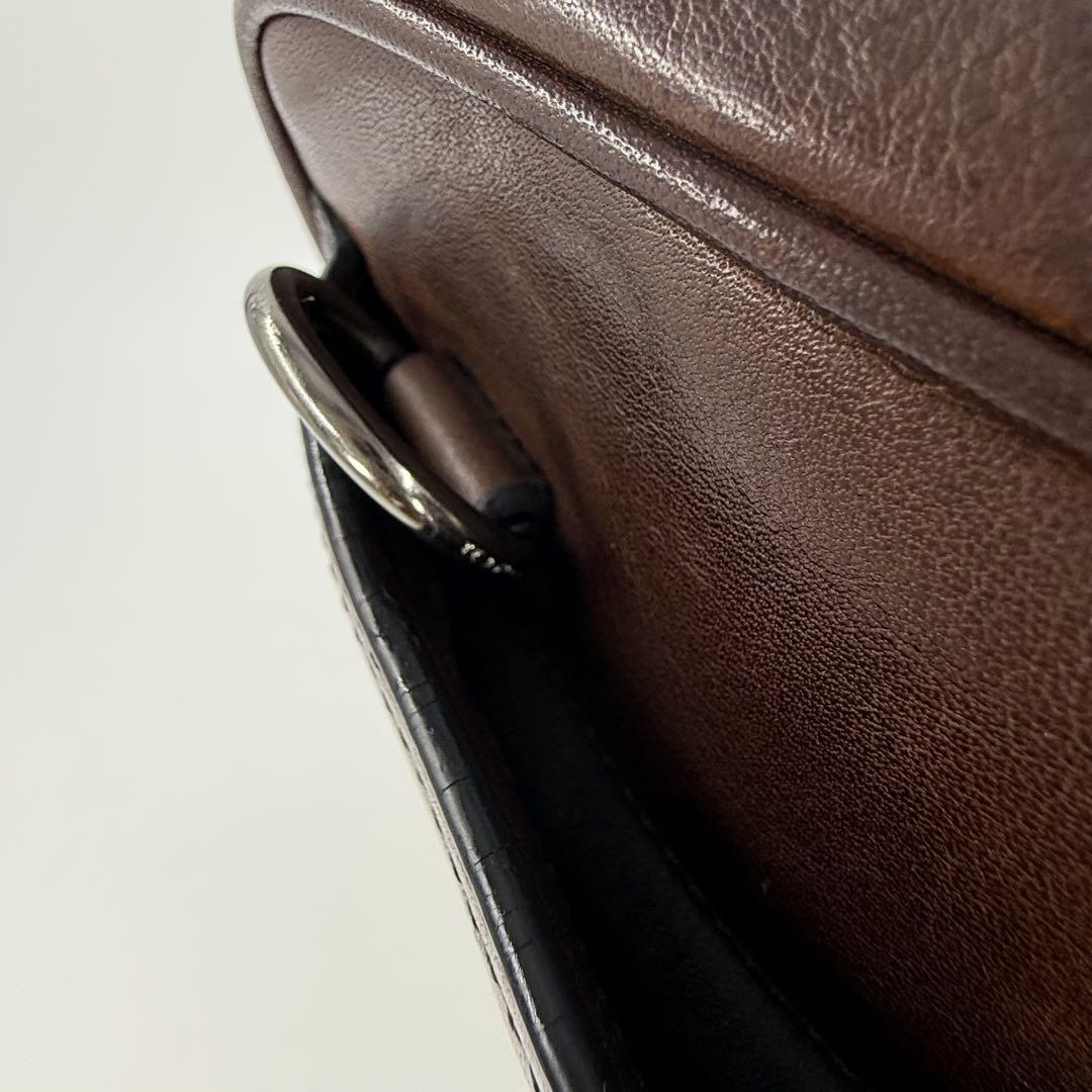 COACH コーチ　レザー ビジネスバッグ　ブラウン