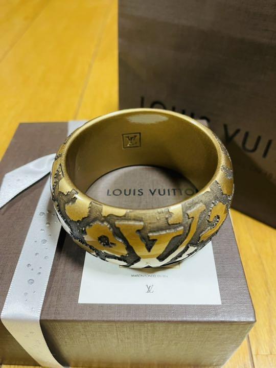 VUITTON ルイヴィトン ブラスレ レオモノグラム バングル M65929 VUITTON ルイヴィトン ブラスレ レオモノグラム バングル M65929
