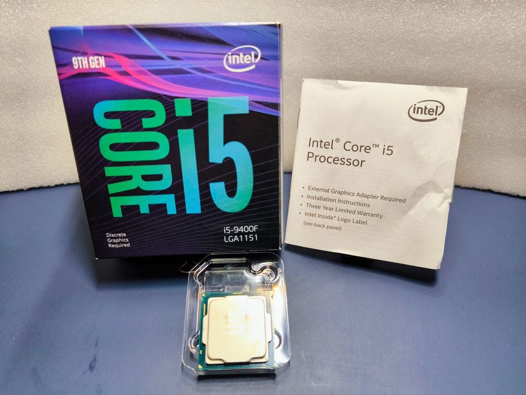 【箱付き】Intel core i5 9400F