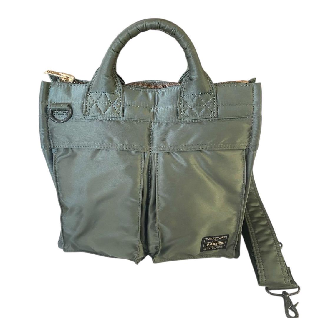 PORTER TANKER SQUARE TOTE BAG