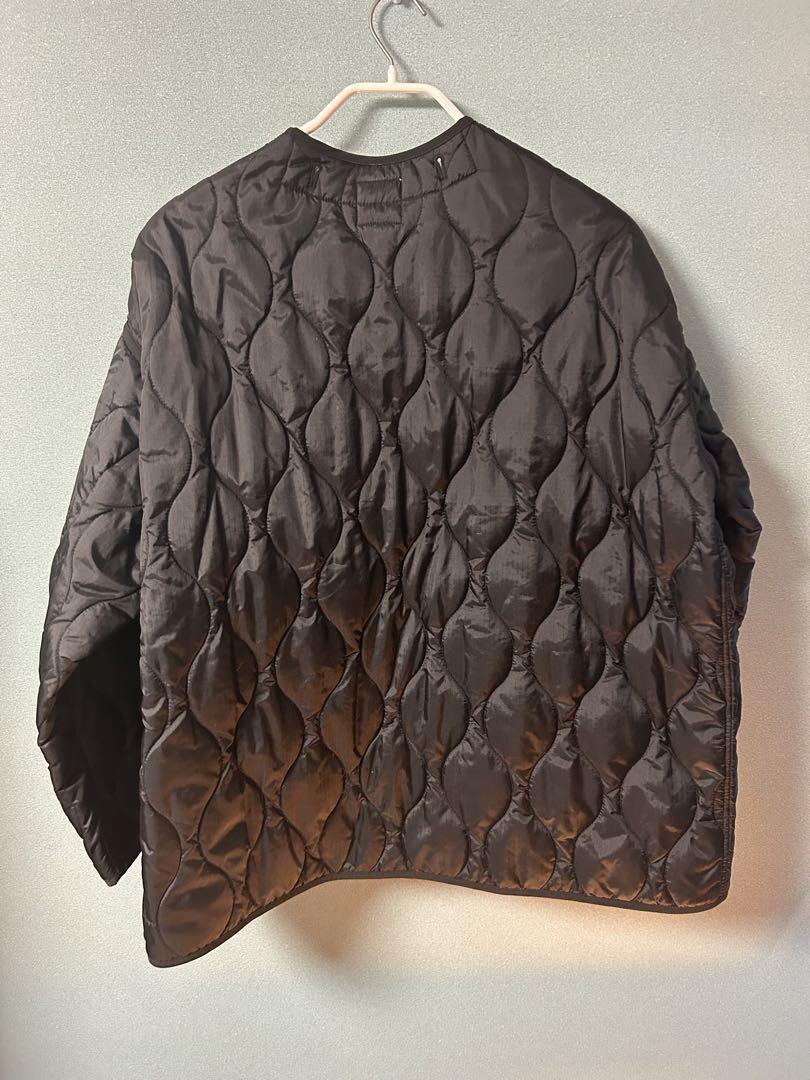 BEAMS 2way モッズコート キルティングジャケット 黒 メンズ　未着用