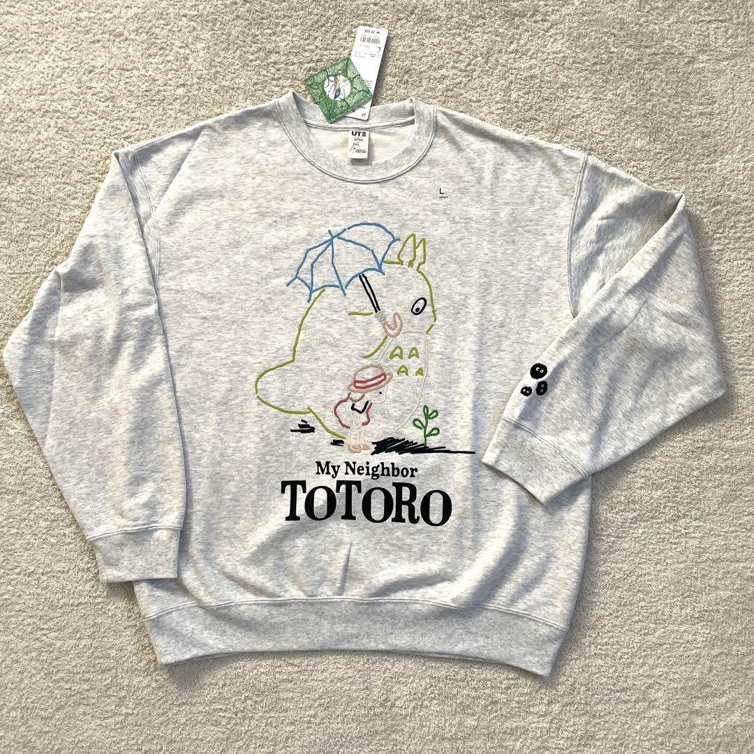 【海外限定】 となりのトトロ UT (長袖) ユニセックス Lサイズ 日本未発売トップス