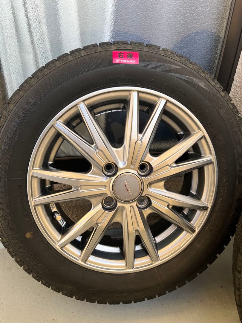 BLIZZAK 155/65R14 スタッドレスタイヤ・ホイールセット BLIZZAK 155/65R14 スタッドレスタイヤ・ホイールセット