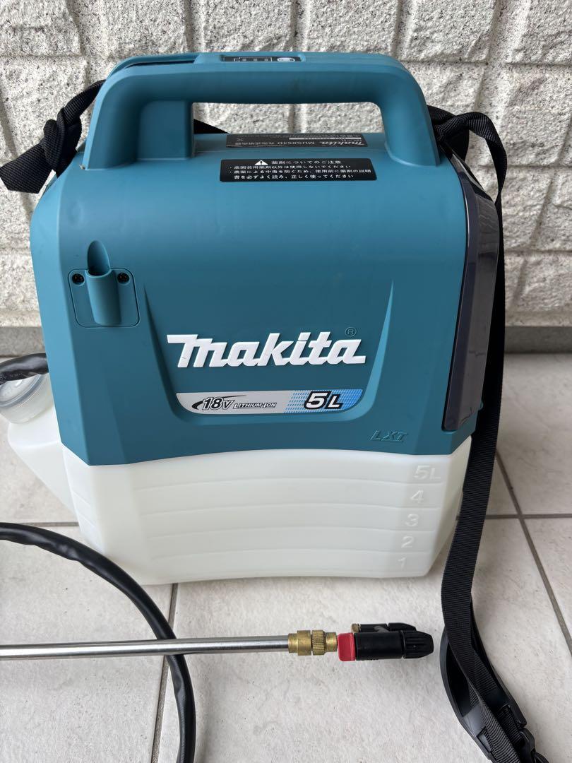 マキタ18V 保証書付充電式 噴霧器 本体MUS054DWF コードレス