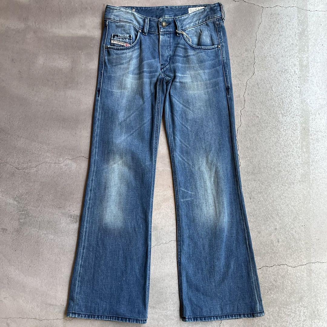 00s DIESEL フレアデニム y2k グランジ 00s DIESEL ディーゼル フレア デニム パンツ Y2K グランジ