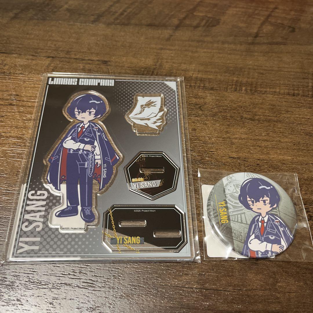 DMM スクラッチ　リンバスカンパニー　アクリルスタンド/缶バッジ　10点セット DMMスクラッチ リンバスカンパニー ロージャ アクリルスタンド