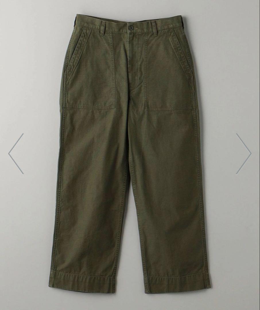 【お値引可・即購入可】バック サテン ベイカー パンツ