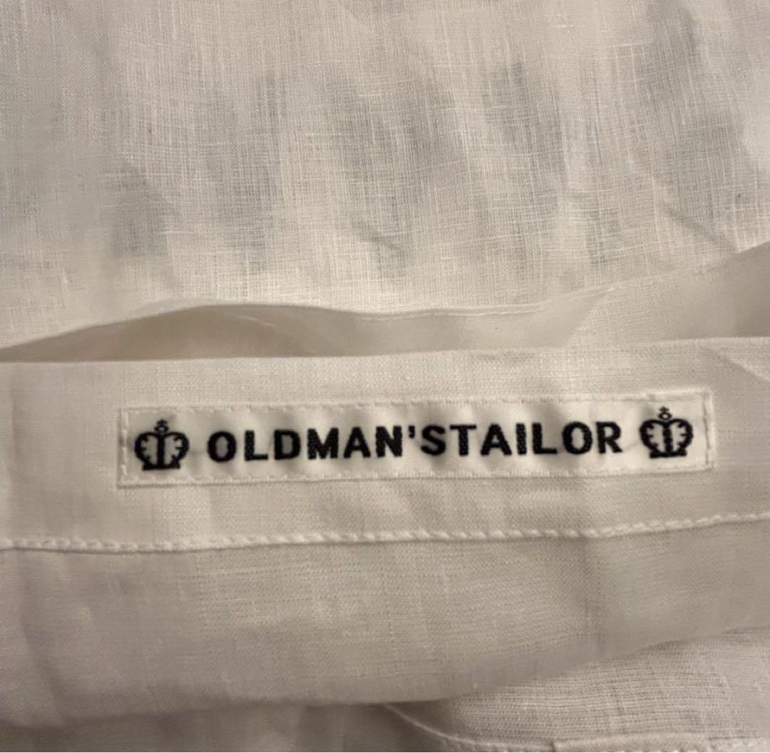 新品タグ付✨オールドマンズテーラーOLDMAN'S TAILORリネン　バック